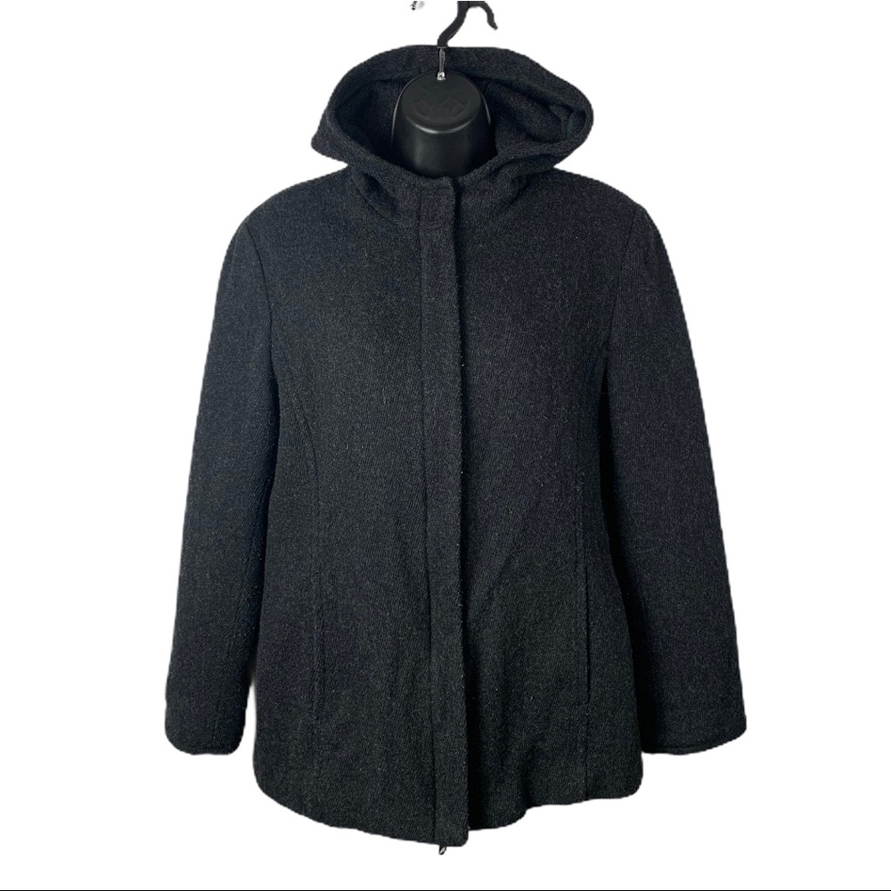 Gray Gap Wool Blend Coat Jacket - image 1